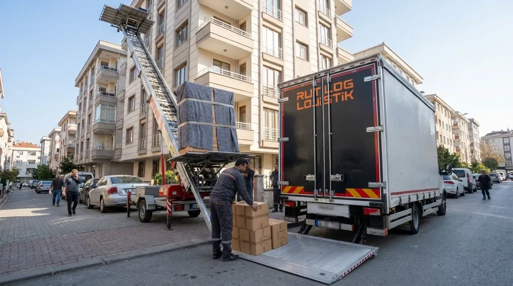 Asansörlü Taşıma — liftli araçla taşıma